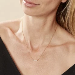 Histoire d'Or Collier Plaqué Or Kumb Oxydes De Zirconium Hot