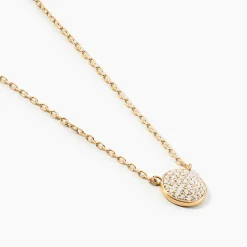 Histoire d'Or Collier Plaqué Or Larraso Oxydes De Zirconium Clearance