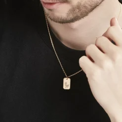 Histoire d'Or Collier Plaqué Or Quintien New