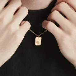 Histoire d'Or Collier Plaqué Or Quintien Hot