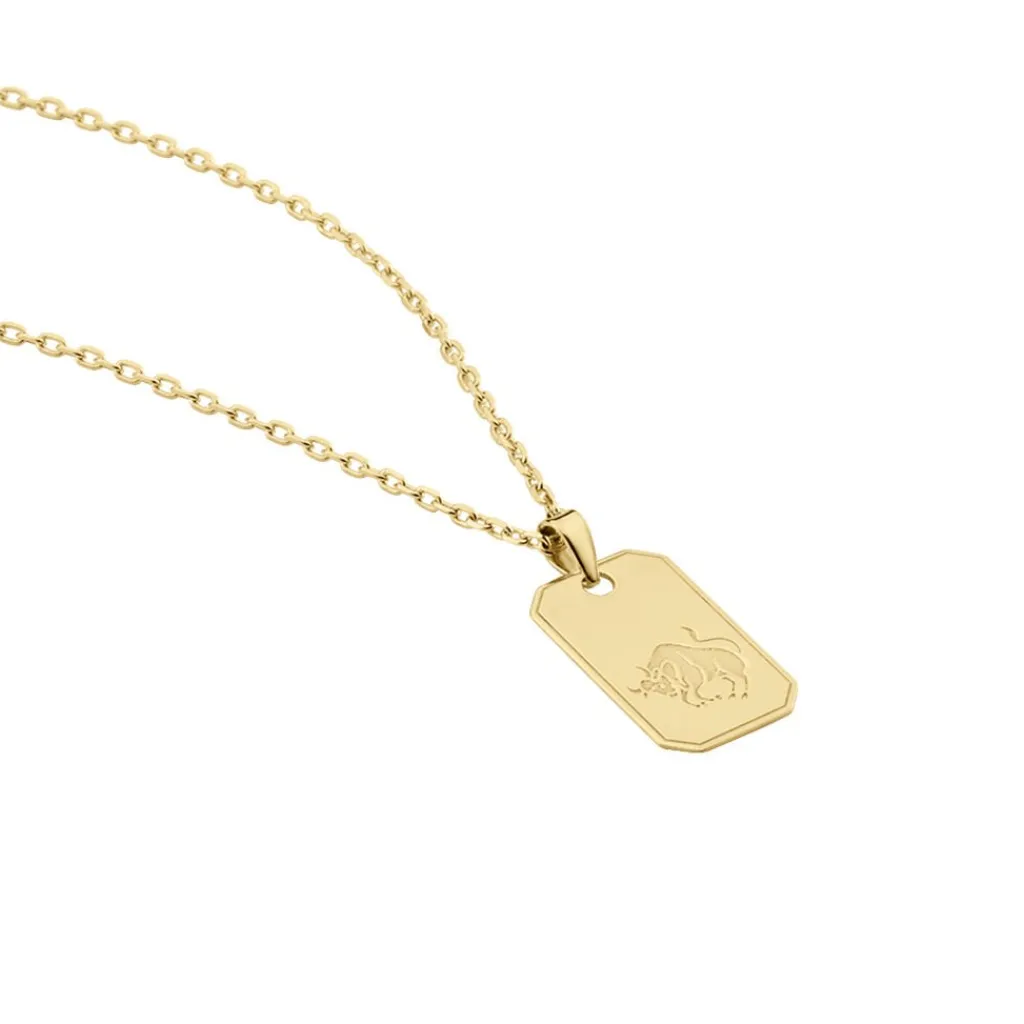 Histoire d'Or Collier Plaqué Or Quintien