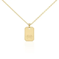 Histoire d'Or Collier Plaqué Or Quintien New