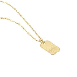 Histoire d'Or Collier Plaqué Or Quintien New