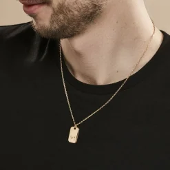 Histoire d'Or Collier Plaqué Or Quintien New