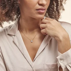 Histoire d'Or Collier Plaqué Or Radbod Pierre Artificielle Oxydes De Zirconium Online