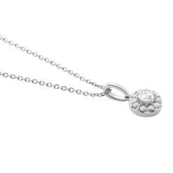Histoire d'Or Collier Platine Alby Diamants
