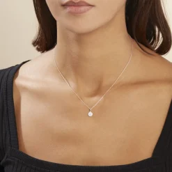 Histoire d'Or Collier Platine Alby Diamants