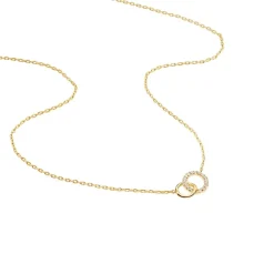 Histoire d'Or Collier Poeae Plaqué Or Jaune Oxyde De Zirconium Outlet