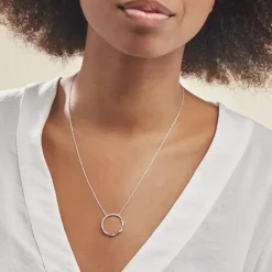 Histoire d'Or Collier Poldie Argent Oxyde De Zirconium Hot