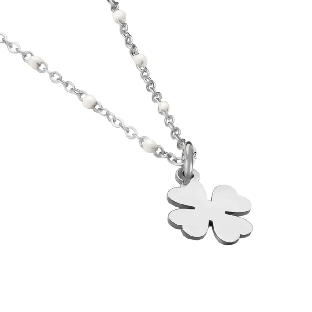Histoire d'Or Collier Polka argent blanc Online