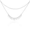 Histoire d'Or Collier Polyna Argent Blanc Hot