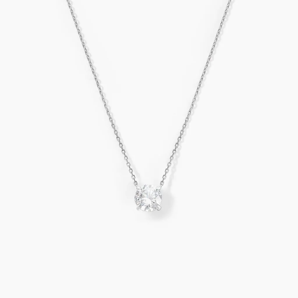 Histoire d'Or Collier Ponama De Zirconium or blanc oxyde Online