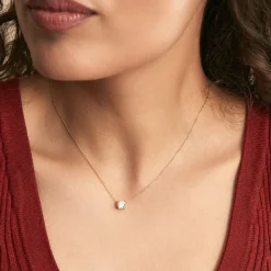 Histoire d'Or Collier Ponama De Zirconium or jaune oxyde Online