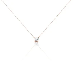 Histoire d'Or Collier Ponama De Zirconium or rose oxyde Outlet