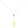 Histoire d'Or Collier Powoo Or Jaune Strass Outlet
