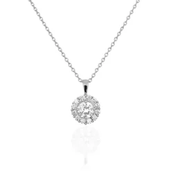 Histoire d'Or Collier Princess Argent Blanc Oxyde De Zirconium Clearance