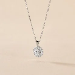 Histoire d'Or Collier Princess Argent Blanc Oxyde De Zirconium Clearance