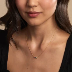 Histoire d'Or Collier Printemps Précieux Or Jaune Topaze Améthyste Clearance