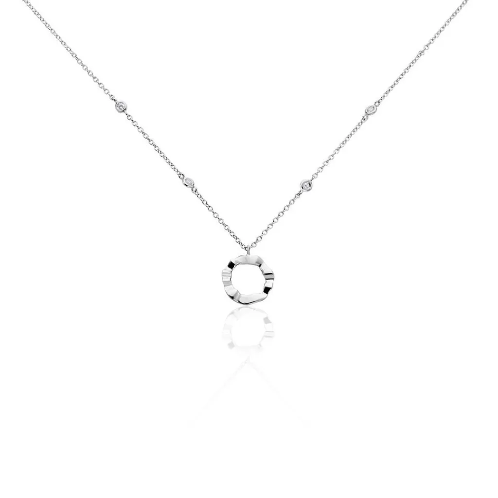 Histoire d'Or Collier Prot Argent Oxyde De Zirconium