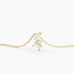 Histoire d'Or Collier Ptolema Or Jaune Diamant Synthétique Clearance