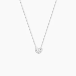 Histoire d'Or Collier Purete or blanc diamant Best