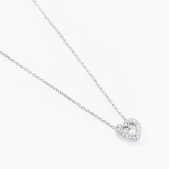 Histoire d'Or Collier Purete or blanc diamant Best