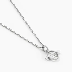 Histoire d'Or Collier Raven Argent Blanc Outlet