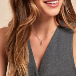 Histoire d'Or Collier Raven Argent Blanc Discount