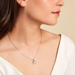 Histoire d'Or Collier Reem Argent Blanc Oxyde De Zirconium Online