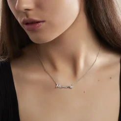 Histoire d'Or Collier Rera Argent Blanc Oxyde De Zirconium New