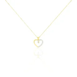 Histoire d'Or Collier Rhodia Or Jaune Diamant Sale