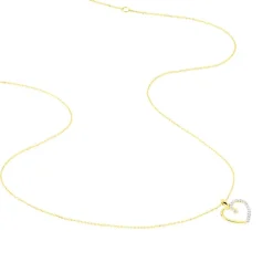 Histoire d'Or Collier Rhodia Or Jaune Diamant Sale
