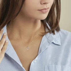 Histoire d'Or Collier Rhodia Or Jaune Diamant Sale