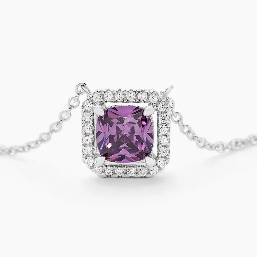 Histoire d'Or Collier Rio Argent Blanc Oxyde De Zirconium Best