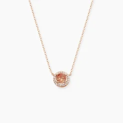 Histoire d'Or Collier Rio Copacabana Argent Rose Oxyde De Zirconium argent rose oxyde champagne Online