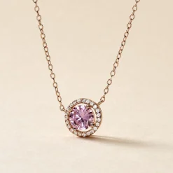 Histoire d'Or Collier Rio Copacabana Argent Rose Oxyde De Zirconium argent rose oxyde rose Best