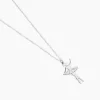 Histoire d'Or Collier Ritej Argent Blanc Online