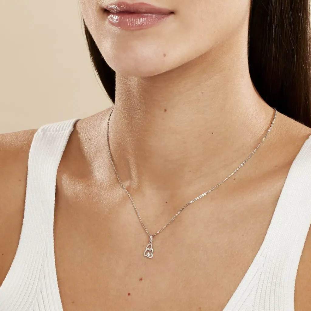 Histoire d'Or Collier Roma Argent Blanc Oxyde De Zirconium Clearance