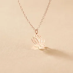 Histoire d'Or Collier Rosita Argent Rose Clearance