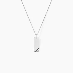 Histoire d'Or Collier Ryan Or Blanc Hot