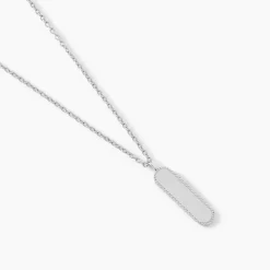 Histoire d'Or Collier Saddie Argent Blanc