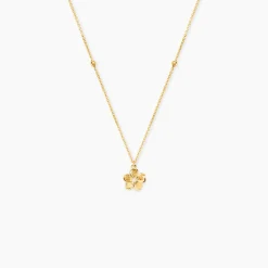 Histoire d'Or Collier Sakura Love Or Jaune Oxyde De Zirconium Outlet