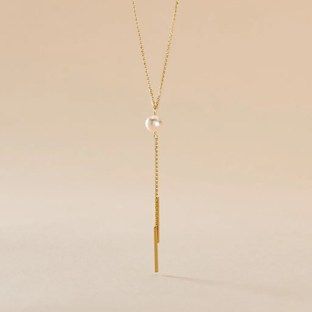 Histoire d'Or Collier Salman Or Jaune Perle De Culture Best