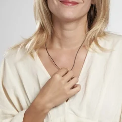 Histoire d'Or Collier Sanata Argent Blanc Outlet