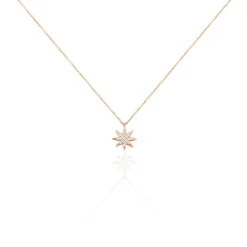 Histoire d'Or Collier Sarida Argent Rose Oxyde De Zirconium Online