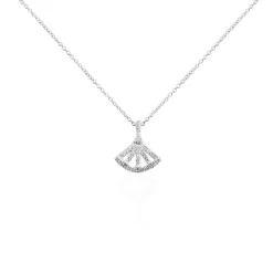 LAETIZIA Collier Sarita Argent Blanc Oxyde De Zirconium Hot