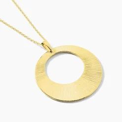 Histoire d'Or Collier Sautoir Acier Doré Rohan