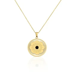 Histoire d'Or Collier Sautoir Acier Doré  Staffan Agate Online