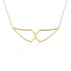 Histoire d'Or Collier Sautoir Adelind Acier Jaune acier doré Hot