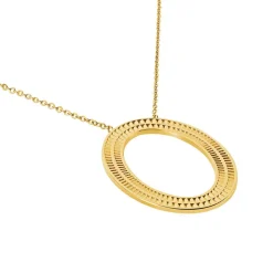 Histoire d'Or Collier Sautoir Agostino Acier Jaune Clearance